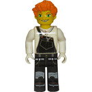 LEGO Lee with Black Overall and Orange Hair Minifigure
