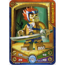 LEGO Legends de Chima Game Carta 004 LEONIDAS (12717)