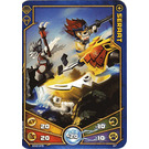 LEGO Legends of Chima Game Card 027 SERAAT (12717)