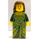 LEGO Lego Brand Store Female Lille, Green Princess (no back printing) Minifigure