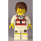 LEGO Lego Brand Store Maschio, Rugby Maglietta con Nero Number '1' Minifigure