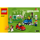 LEGO LEGOLAND Driving School Cars Set 40347 Instructions