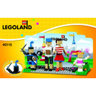 LEGO LEGOLAND Entrance with Family Set 40115 Instructions