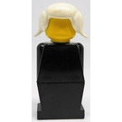 LEGO Legoland Old Type with White Hair and Pigtails Minifigure