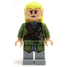 LEGO Legolas with Olive Green Robe and Short Cheek Lines Minifigure