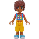 LEGO Leo (Azure Camisa con Coral Trim) Minifigura