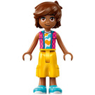 LEGO Leo with Checkered Shirt and Yellow Shorts Minifigure