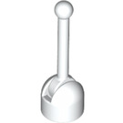 LEGO Lever Base with White Lever (4592 / 73587)