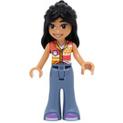 LEGO Liann with Coral and Orange Shirt Minifigure