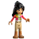 LEGO Liann with Coral Jacket and Tan Trousers Minifigure