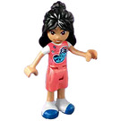 LEGO Liann with Coral Pyjamas with Raccoon Minifigure