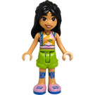 LEGO Liann with Multi-colored Top Minifigure