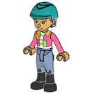 LEGO Liann met Riding Helm Minifiguur