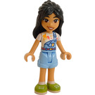 LEGO Liann med Kort Dungarees Minifigur