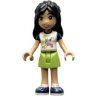 LEGO Liann with White and Dark Blue Top Minifigure