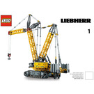LEGO Liebherr Crawler Grue LR 13000 42146 Instructions