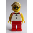 LEGO Livräddare med Röd Byxor Minifigur