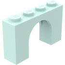 LEGO Licht Aqua Boog 1 x 4 x 2 (6182)