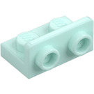 LEGO Licht aqua Beugel 1 x 2 met 1 x 2 Omhoog (99780)