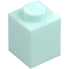 LEGO Licht aqua Steen 1 x 1 (3005 / 30071)