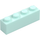 LEGO Light Aqua Brick 1 x 4 (3010 / 6146)