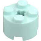 LEGO Aqua Clair Brique 2 x 2 Rond (3941 / 6143)