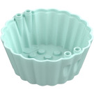 LEGO Light Aqua Cake Cup Container 8 x 8 x 3 (72024)