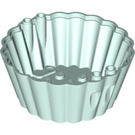LEGO Licht Aqua Cake Cup Container 8 x 8 x 3 (72024)