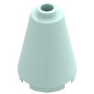 LEGO Light Aqua Cone 2 x 2 x 2 (Open Stud) (3942 / 14918)