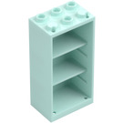 LEGO Azzurro chiaro Credenza 2 x 3 x 5 con Shelves (2656)