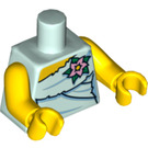 LEGO Light Aqua Fairy Torso (973 / 88585)