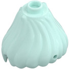 LEGO Light Aqua Hair with Tapered Top with Stud (65462)