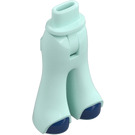 LEGO Licht aqua Heupen met Flared Broek met Dark Blauw shoes (101159)