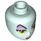 LEGO Light Aqua Maleficent Female Minidoll Head (36534 / 92198)