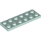 LEGO Light Aqua Plate 2 x 6 (3795)