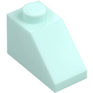 LEGO Light Aqua Slope 1 x 2 (45°) (3040 / 6270)