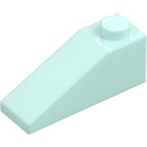 LEGO Licht aqua Helling 1 x 3 (25°) (4286)