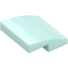 LEGO Light Aqua Slope 2 x 2 Curved (15068)