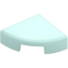 LEGO Light Aqua Tile 1 x 1 Quarter Circle (25269 / 84411)