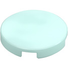 LEGO Light Aqua Tile 2 x 2 Round with Bottom Stud Holder (14769)