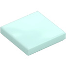 LEGO Light Aqua Tile 2 x 2 with Groove (3068 / 88409)