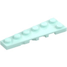 LEGO Lekka Aqua Klin Talerz 2 x 6 Lewy (78443)