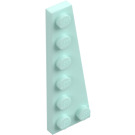 LEGO Light Aqua Wedge Plate 2 x 6 Right (78444)