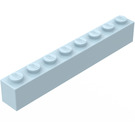 LEGO Hellblau Backstein 1 x 8 (3008)
