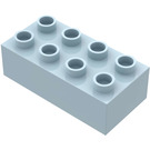 LEGO Hellblau Duplo Backstein 2 x 4 (3011 / 31459)