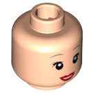 LEGO Leichtes Fleisch Alice Minifigure Kopf (Einbau-Vollbolzen) (3626 / 26161)