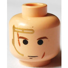 LEGO Helles Fleisch Anakin Skywalker Kopf (Sicherheitsnoppe) (3626)