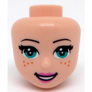 LEGO Light Flesh Anna Minidoll Head (61063 / 92198)