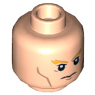 LEGO Light Flesh Aquaman Head (Recessed Solid Stud) (3626 / 11501)