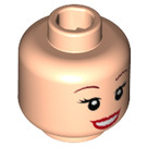 LEGO Light Flesh Ariel Minifigure Head (Recessed Solid Stud) (3626 / 26082)